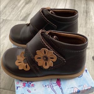 Girls Flower Boots